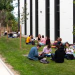 Dés étudiants sur le campus de l'école de Design EEGP à Angers