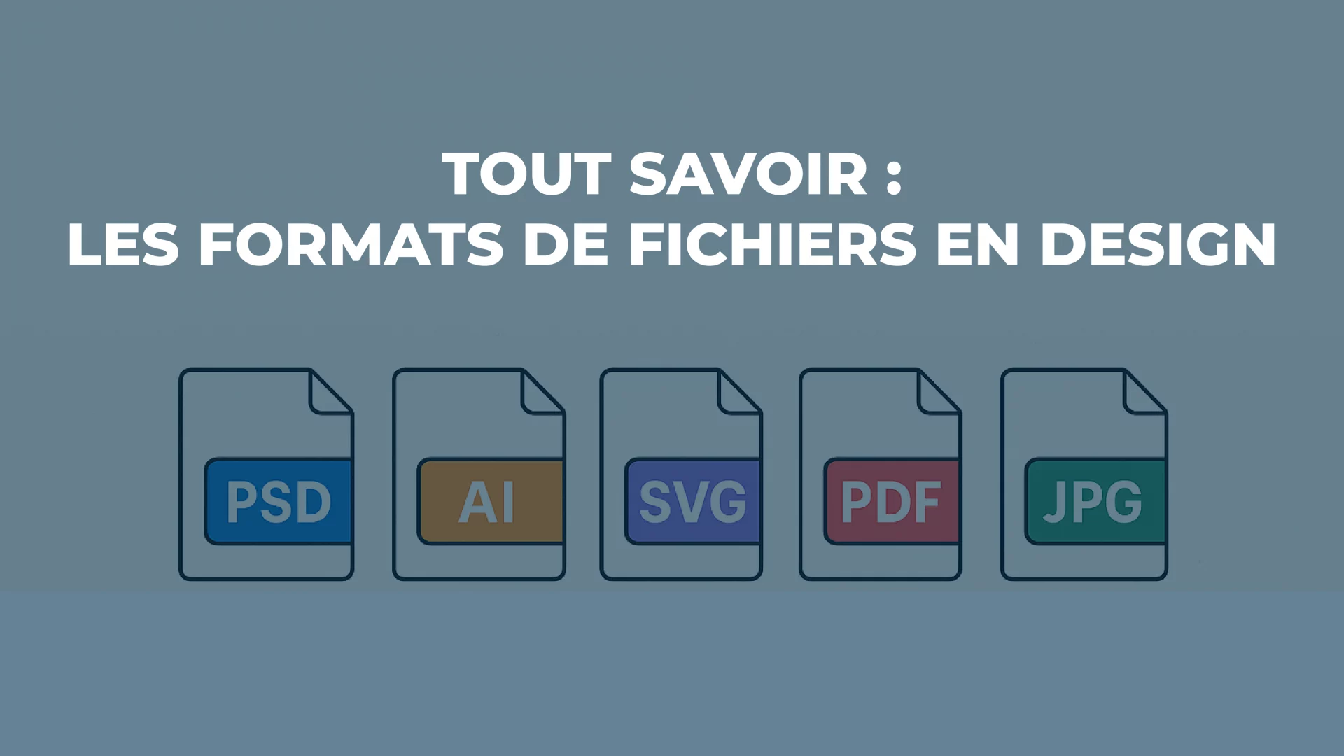 formats fichiers